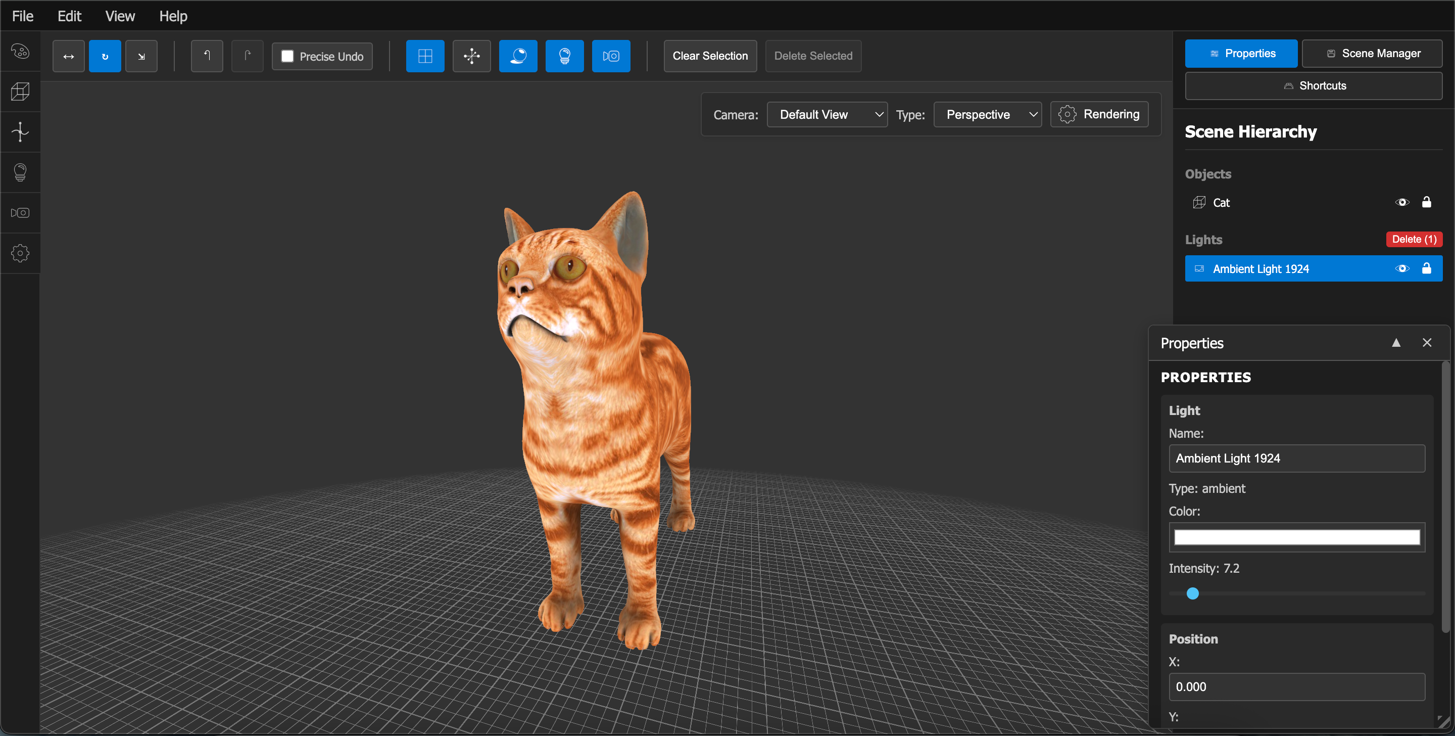 Animation Timeline Interface